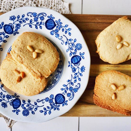 Savory Tahini Cookies - Recipe photo by A Wholesome New World
