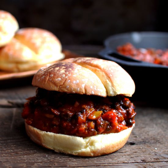 Vegan Sloppy Joes - Recipe photo by Sneaky Mommies