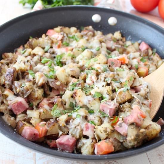 Potato & Ham Hash: Three Ways - Recipe photo by Whitney Bond