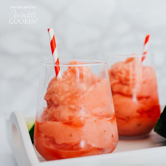 Watermelon Malibu Slush - Recipe photo by amandascookin