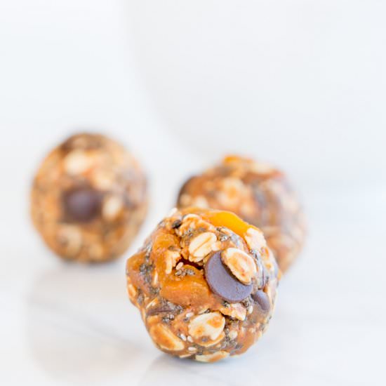 No-Bake Bites Apricot Choc Chia - Recipe photo by My Kids Lick The Bowl