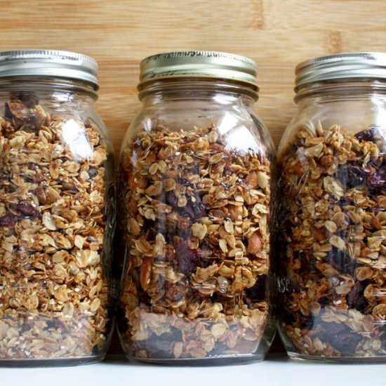 Granola Base Recipe - Recipe photo by CraftandProcess