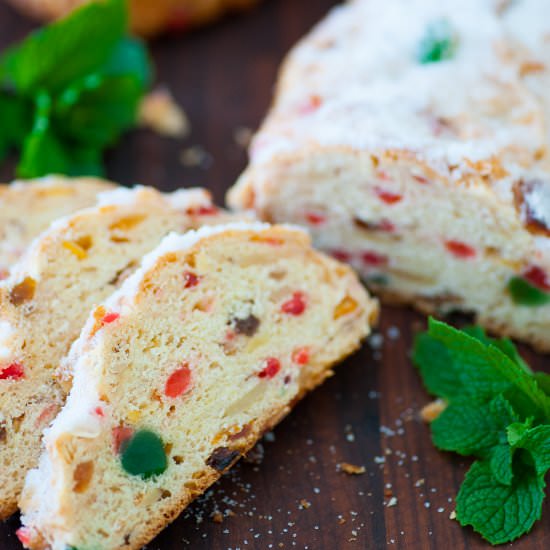 German Christmas Stollen - Recipe photo by Joes Healthy Meals