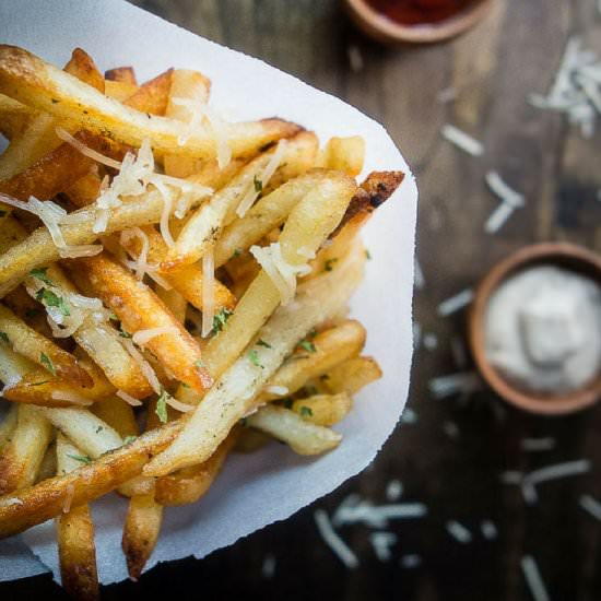 Duck Fat Parmesan Truffle Fries - Recipe photo by Went Here 8 This