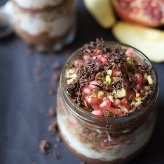 Overnight Oats Parfait - Recipe photo by VidyaLohith