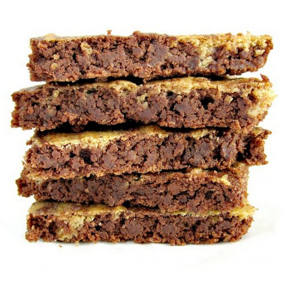 Soft Marbled Chickpea Cookie Bars - Recipe photo by craftyforhome