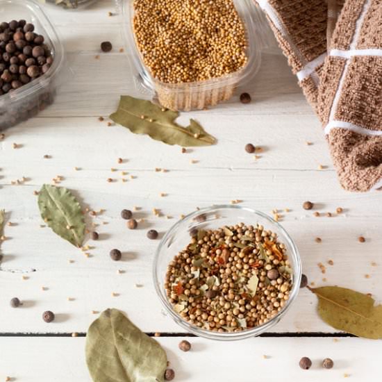 HOMEMADE PICKLING SPICE - Recipe photo by BinkysCulinaryCarnival