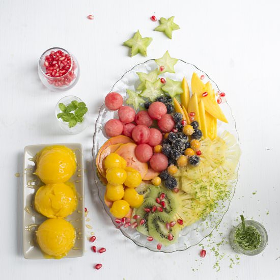 Fruit Carpaccio - Recipe photo by Aninas Recipes