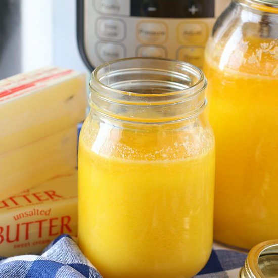 Homemade Instant Pot Ghee - Recipe photo by ruchiskitchen
