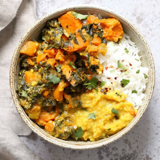Instant Pot Saag Aloo - Recipe photo by richa