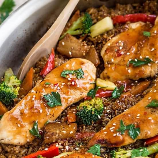 One Pot Sweet Chili Chicken - Recipe photo by LifemadeSweeter