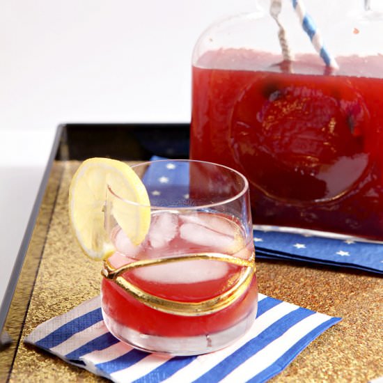 Cherry Lemon Tea - Recipe photo by thespeckledpalate