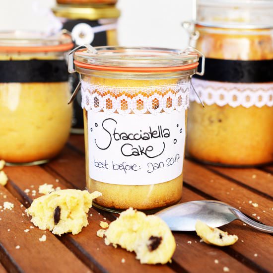 Stracciatella Cake in a Jar - Recipe photo by Motte2
