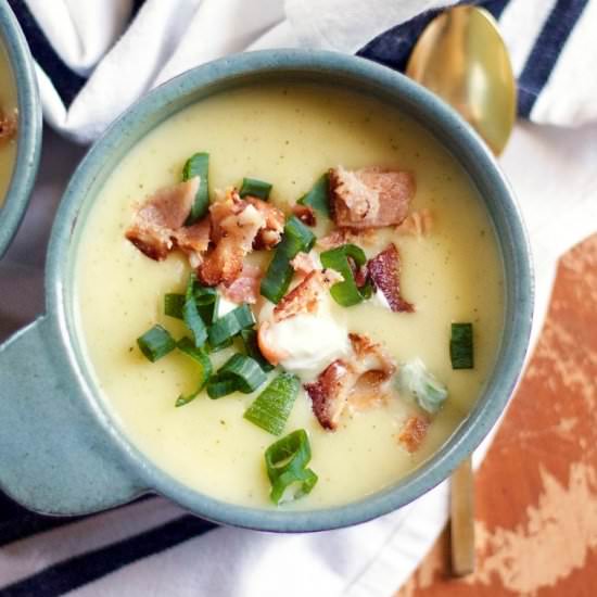 Instant Pot Broccoli & Potato Soup - Recipe photo by 918plate