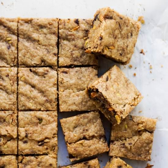 Oolong Tea Blondies - Recipe photo by EatChoFood