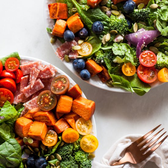 rainbow salad - Recipe photo by quinns place