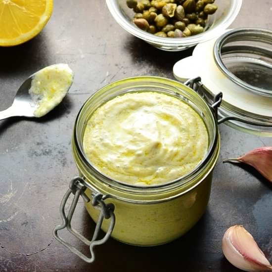 Easy Vegan Caesar Dressing - Recipe photo by everydayhealthyrecipes