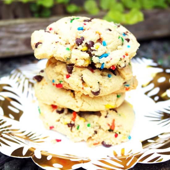 Moist and Chewy Funfetti Cookies - Recipe photo by Ever After in the Woods