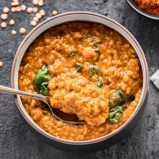 Instant Pot Ethiopian Lentil Stew - Recipe photo by cookwithmanali