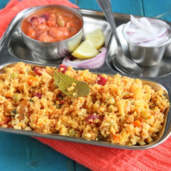 Millet/Samai Biryani - Recipe photo by sandhiya