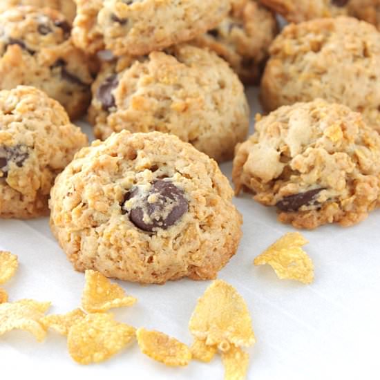 corn flakes chocolate chips cookies - Recipe photo by dailycookingquest