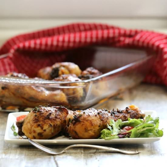 Baked Chicken Paprika Drumsticks - Recipe photo by thegardeningcook