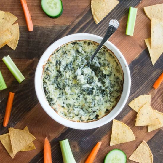 Classic Spinach Artichoke Dip - Recipe photo by myutensilcrock