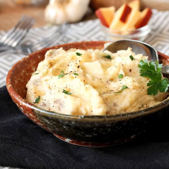 Smoked Gouda Garlic Mashed Potatoes - Recipe photo by CouponClippingCook