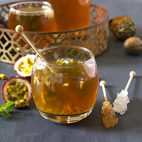 Rooibos, Passion Fruit, Mint Tea - Recipe photo by Aninas Recipes