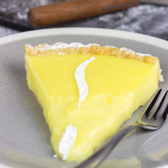 Lemon Cream Tart - Recipe photo by spicedblog