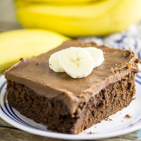 Chocolate Banana Cake - Recipe photo by thegraciouswife