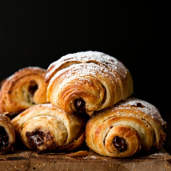 Chocolate Croissants - Recipe photo by sallysbakingaddiction