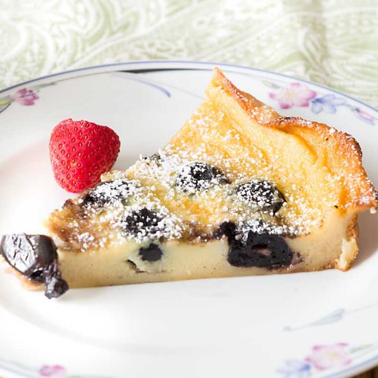 Brandied Cherry Clafoutis - Recipe photo by iwilkerson