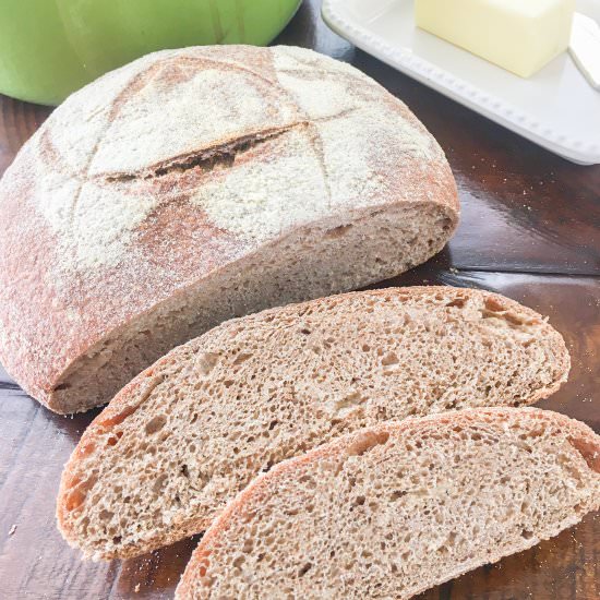 Whole Wheat Sourdough Bread - Recipe photo by palouse_brand