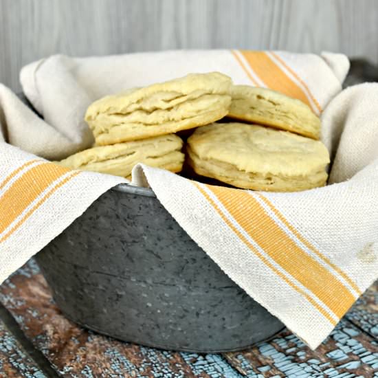 Homemade Buttery Flaky Biscuits - Recipe photo by SheSaved