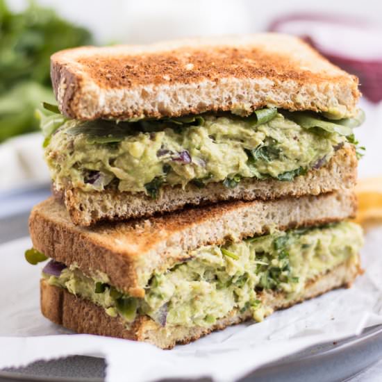 Avocado Ranch Tuna Salad - Recipe photo by lemons and zest