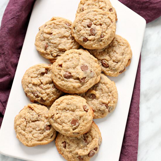 Hazelnut Chocolate Chip Cookies - Recipe photo by ChocolateChillies