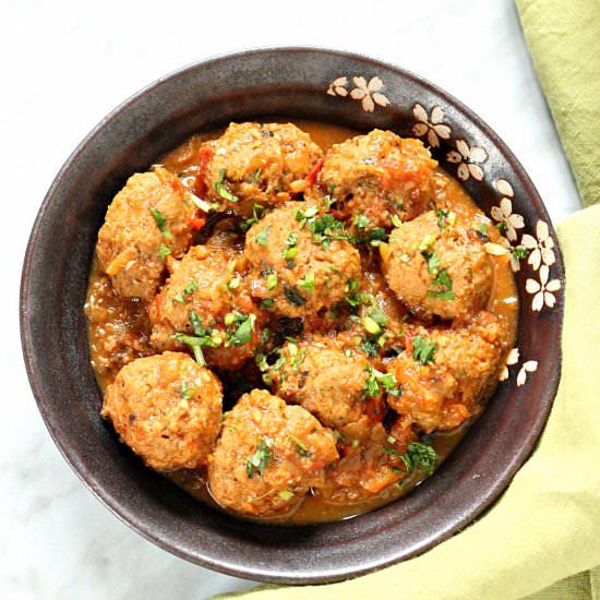Simple Indian Veal Koftay - Recipe photo by ChocolateChillies