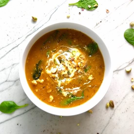 Creamy Chicken Tomato Soup - Recipe photo by TalkingMeals