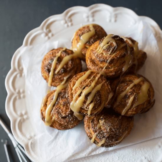 Cinnamon and Nutella Buns - Recipe photo by Aninas Recipes