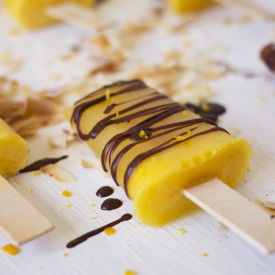 Pineapple and Ginger Popsicles - Recipe photo by Aninas Recipes