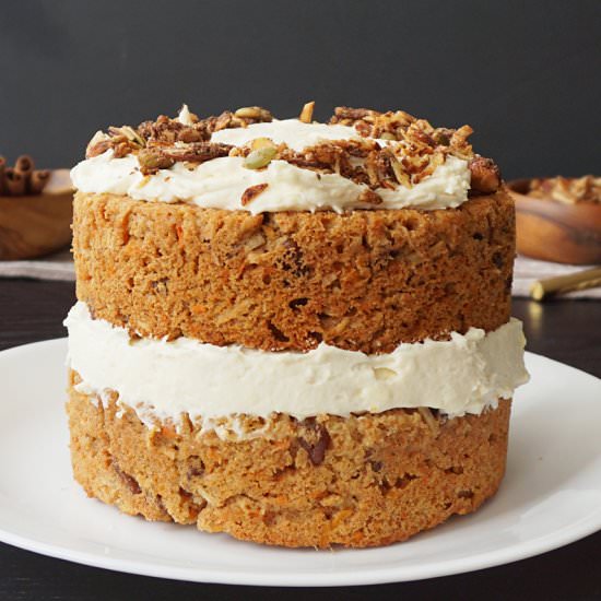 Grain-free carrot cake - Recipe photo by bijouxandbits
