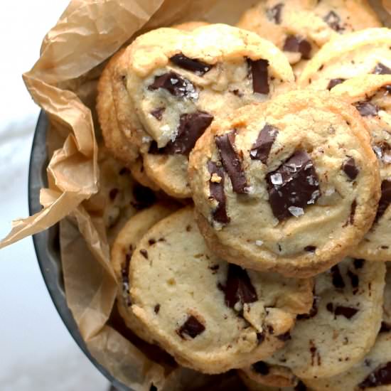 Chocolate Chunk Shortbread - Recipe photo by sheri silver