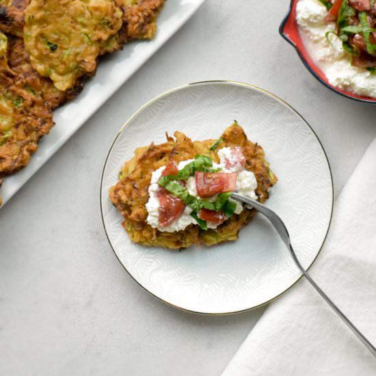 Mucver (Zucchini Fritters) - Recipe photo by TurksWhoEat