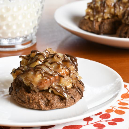 German Chocolate Cookies - Recipe photo by For the Love of Cooking