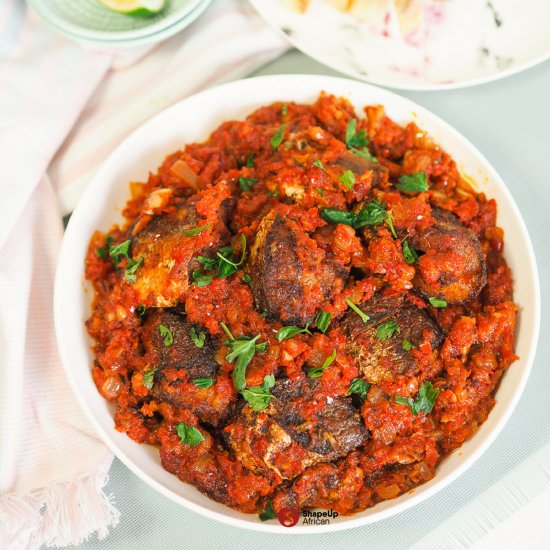Party sweet pepper fish - Recipe photo by shapeupafrican