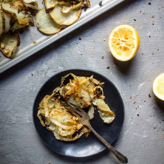 Classic Lyonnaise Potatoes - Recipe photo by Went Here 8 This