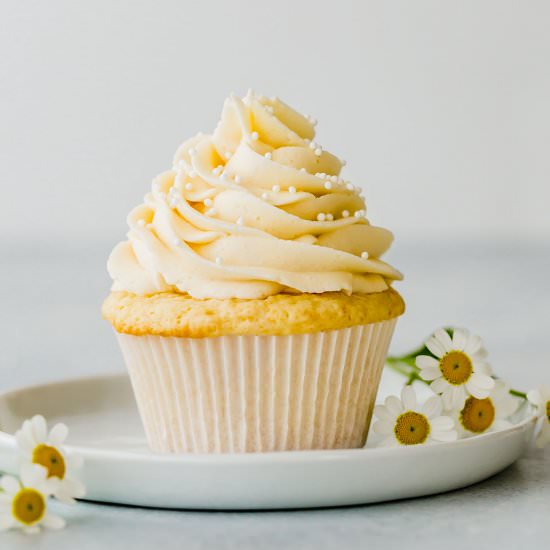 Perfect Vanilla Cupcakes - Recipe photo by browneyedbaker