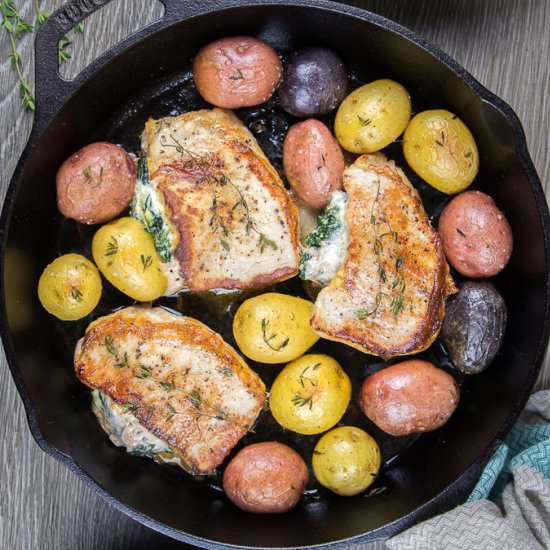 Stuffed Pork Chops - Recipe photo by Veronikas Kitchen