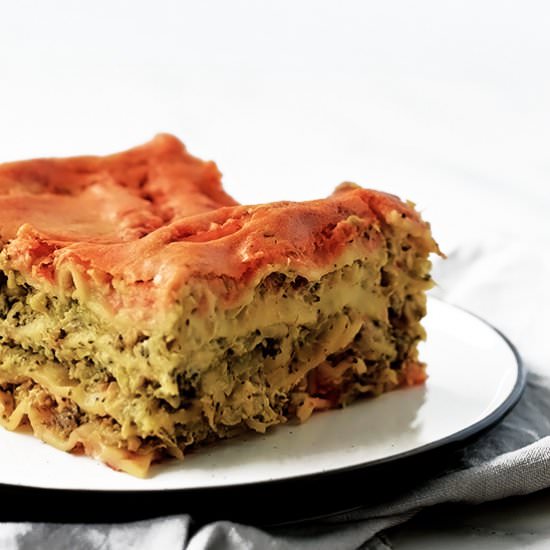 VEGAN LASAGNA - Recipe photo by BrightBird